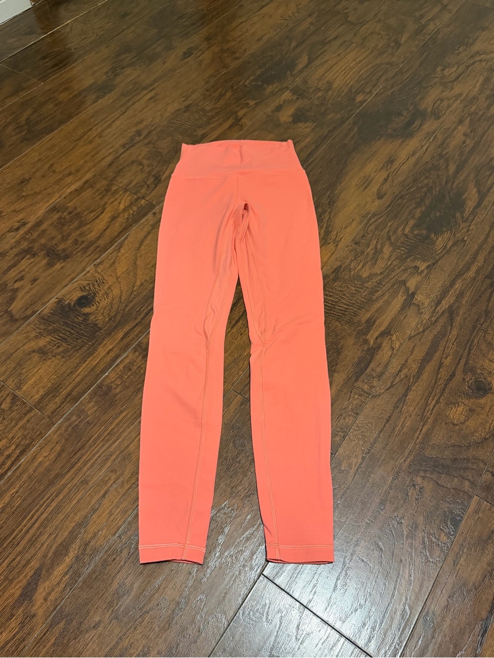Lululemon women’s raspberry cream align high rise pant 28” leggings size 4